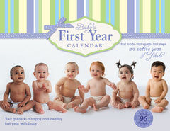 Baby's First Year Calendar